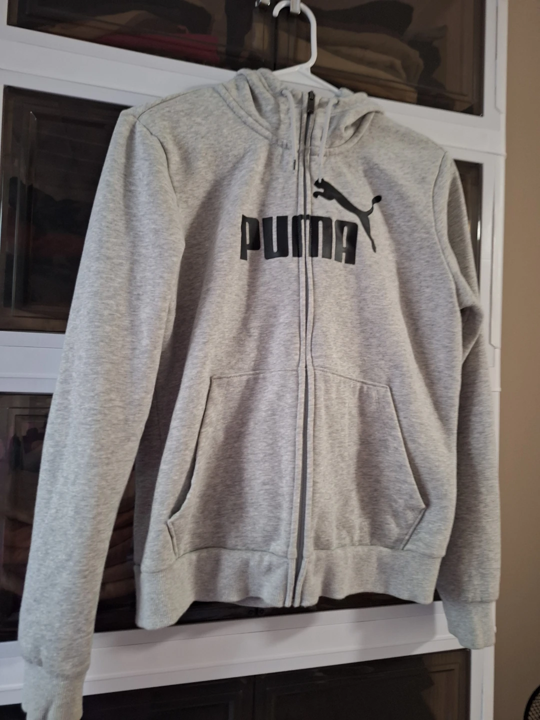 Puma Heather Grey Full-Zip Hoodie - photo 2