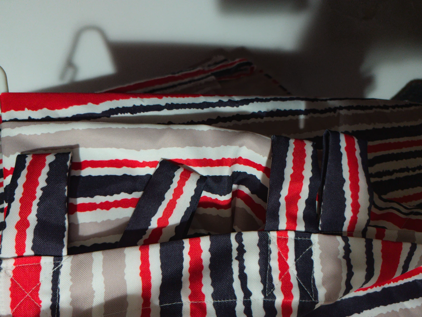 Striped Fabric Curtain - photo 3