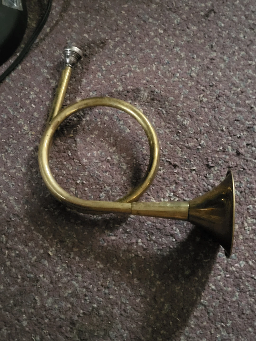 Vintage Brass Hunting Horn