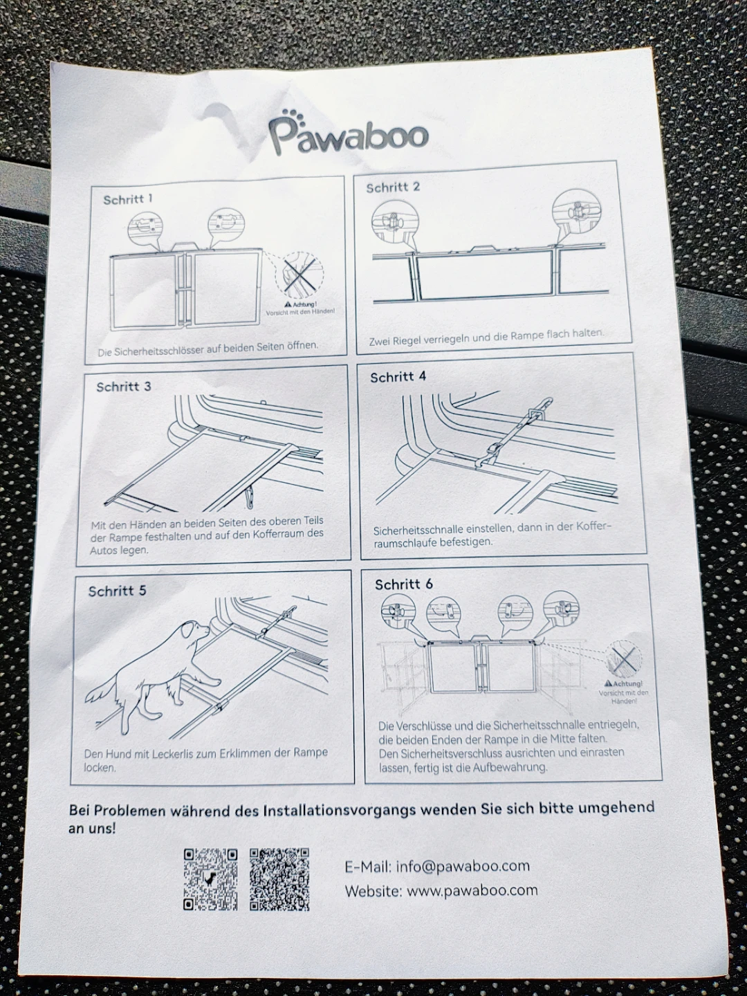Pawaboo 74-inch Folding Dog Ramp - photo 3