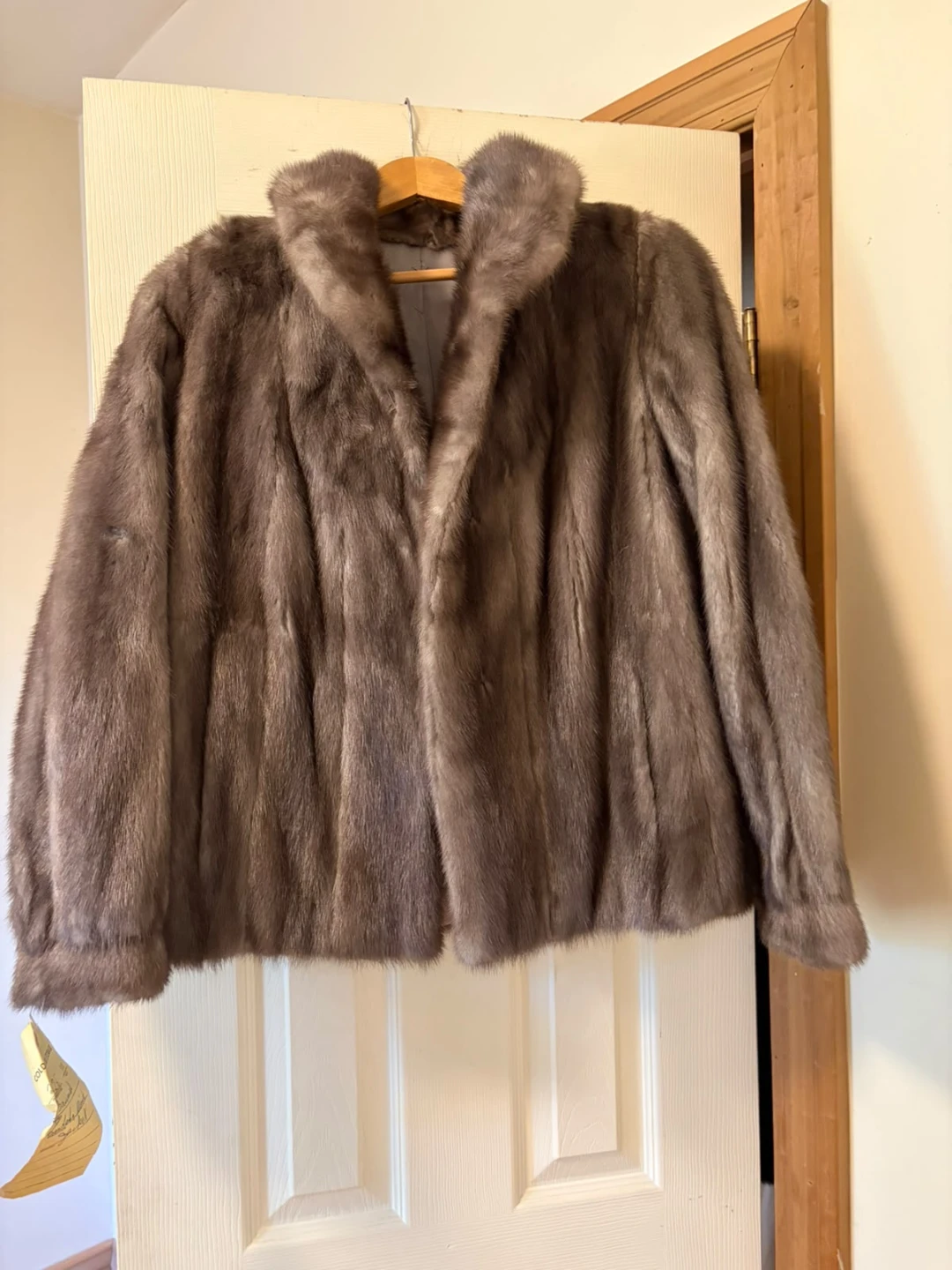 Vintage Brown Mink Fur Coat