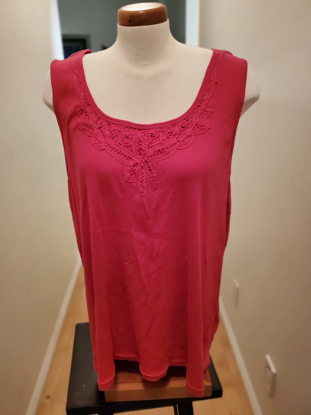 B.U.M. Equipment Red Tank Top