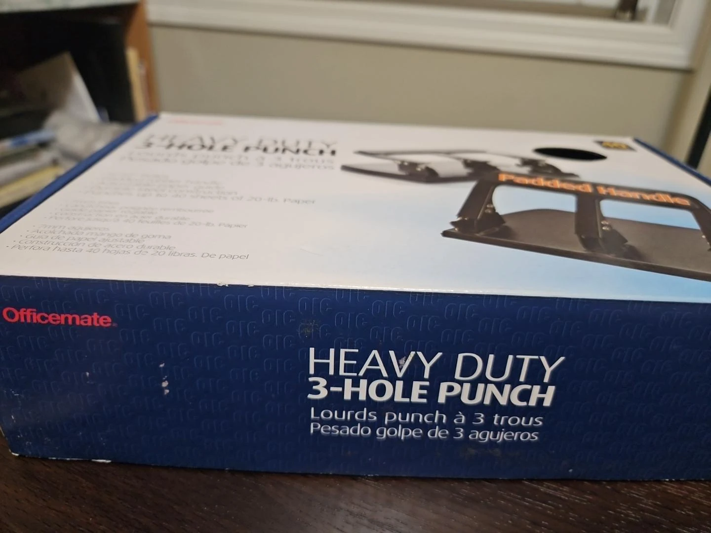 Heavy Duty 3-Hole Punch – Like New - photo 4