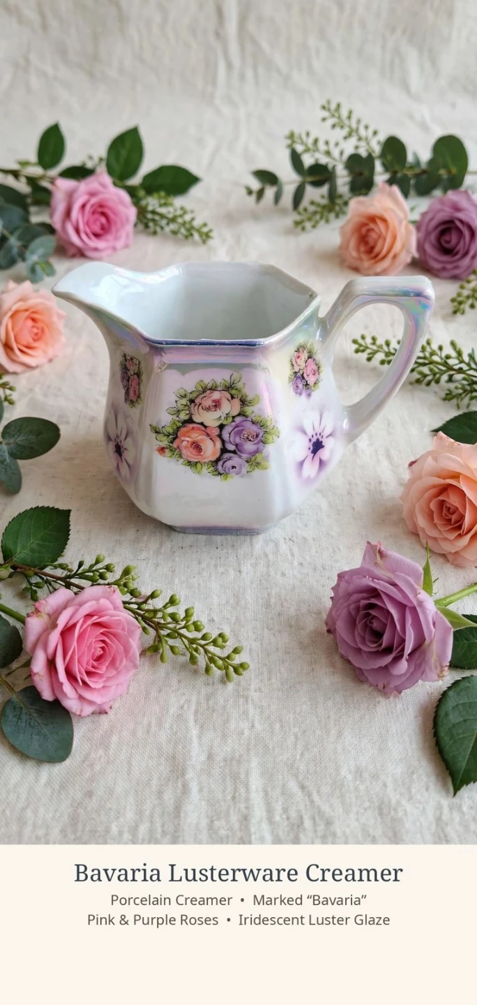 Bavaria Lusterware Creamer