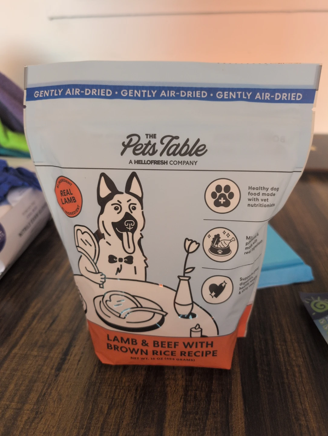 The Pets Table Lamb & Beef Dog Food 16 oz