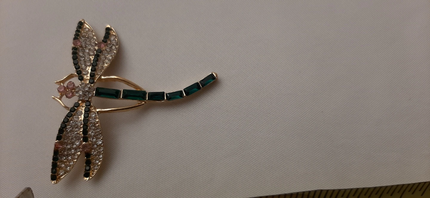 Beautiful dragonfly brooch - photo 3