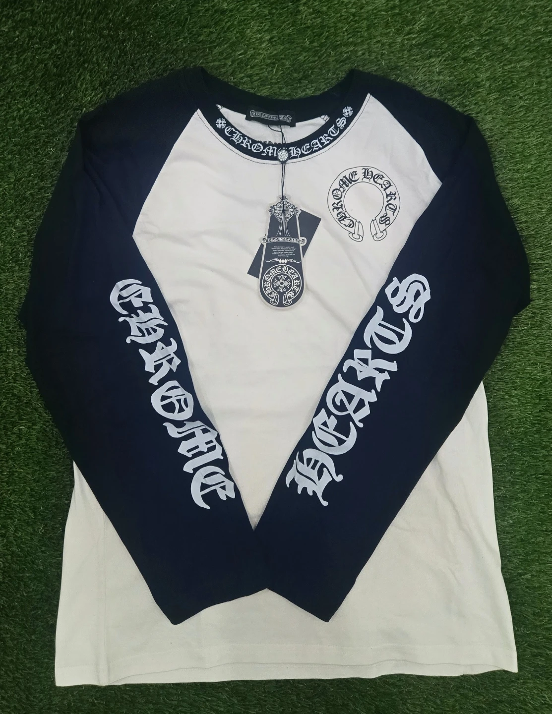 Chrome Hearts Long Sleeve Raglan Design