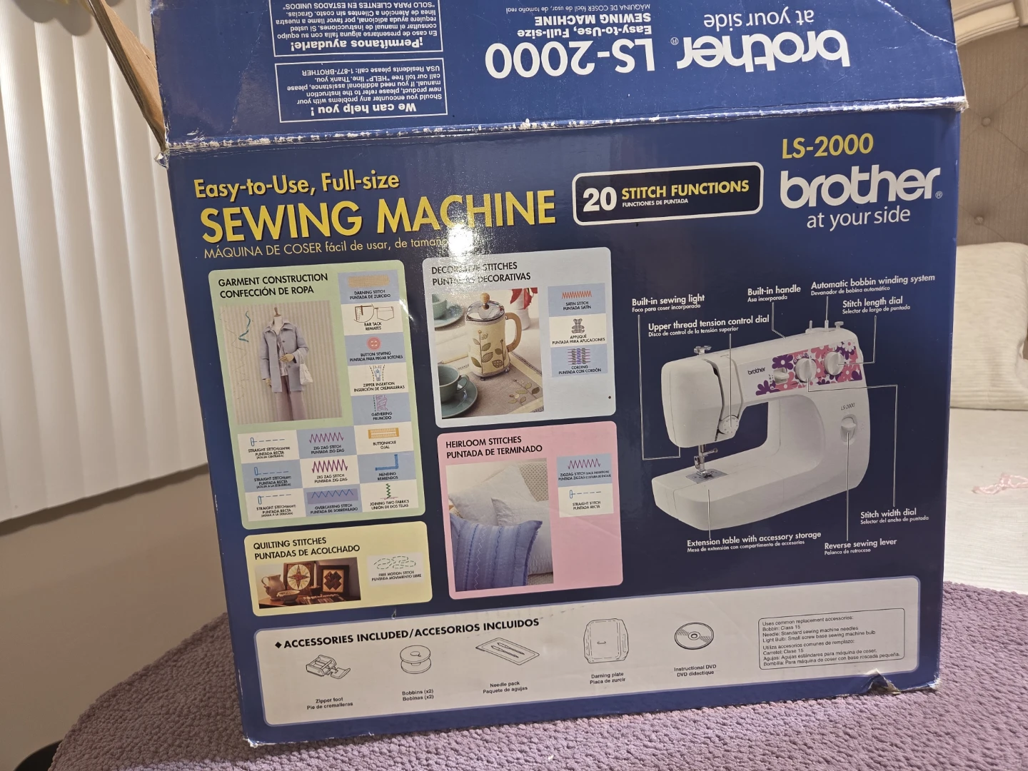 Brother LS-2000 Sewing Machine - photo 2