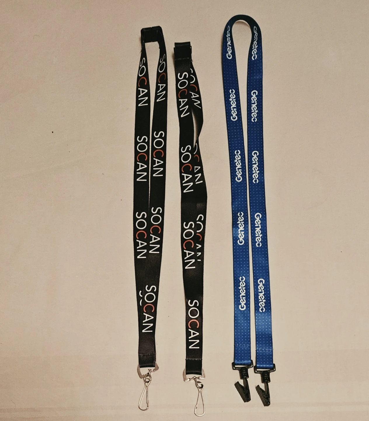 Set of 3 Branded Lanyards ✨️ #freecycle
