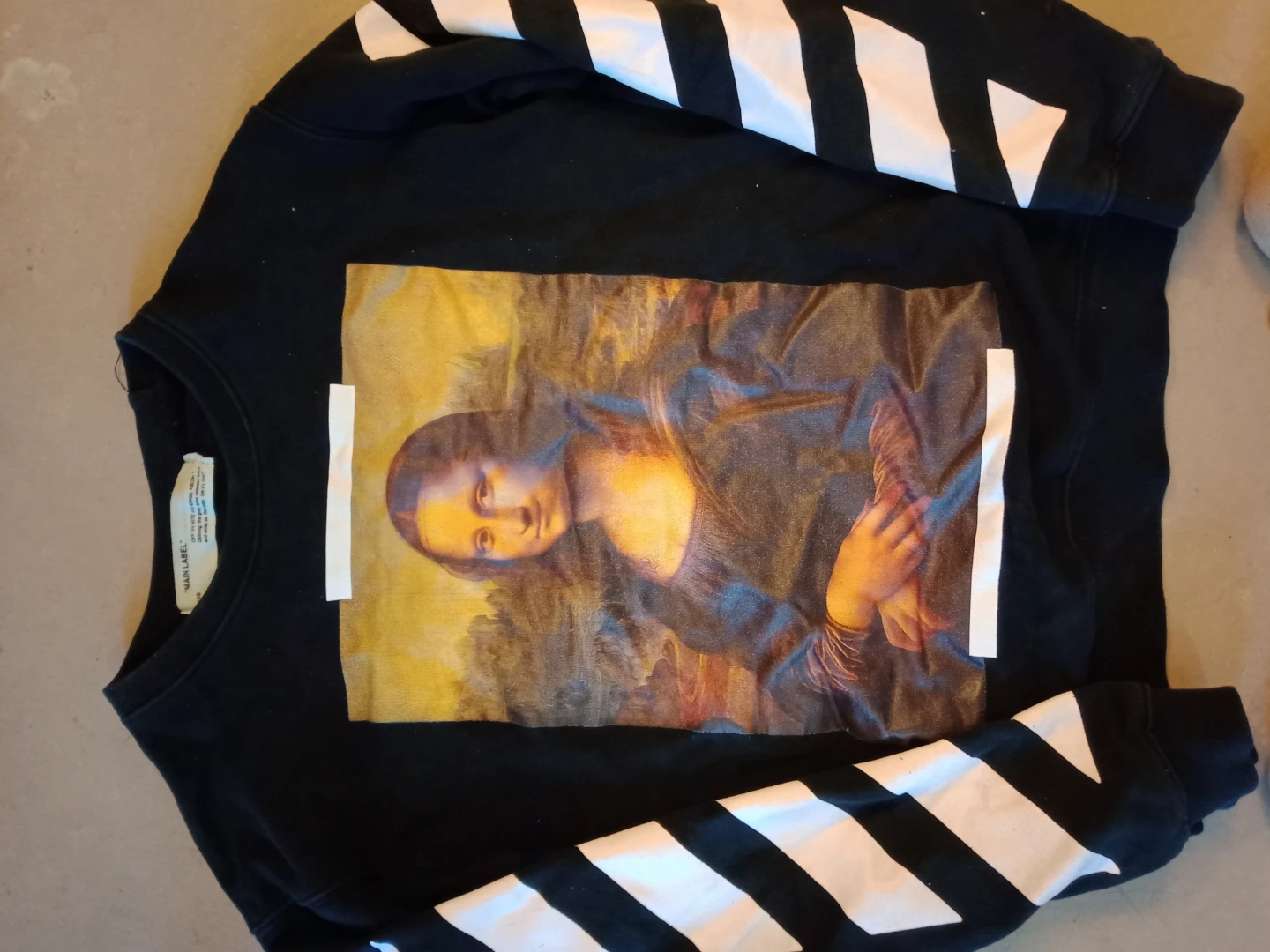 Off-White Mona Lisa Crewneck Sweatshirt