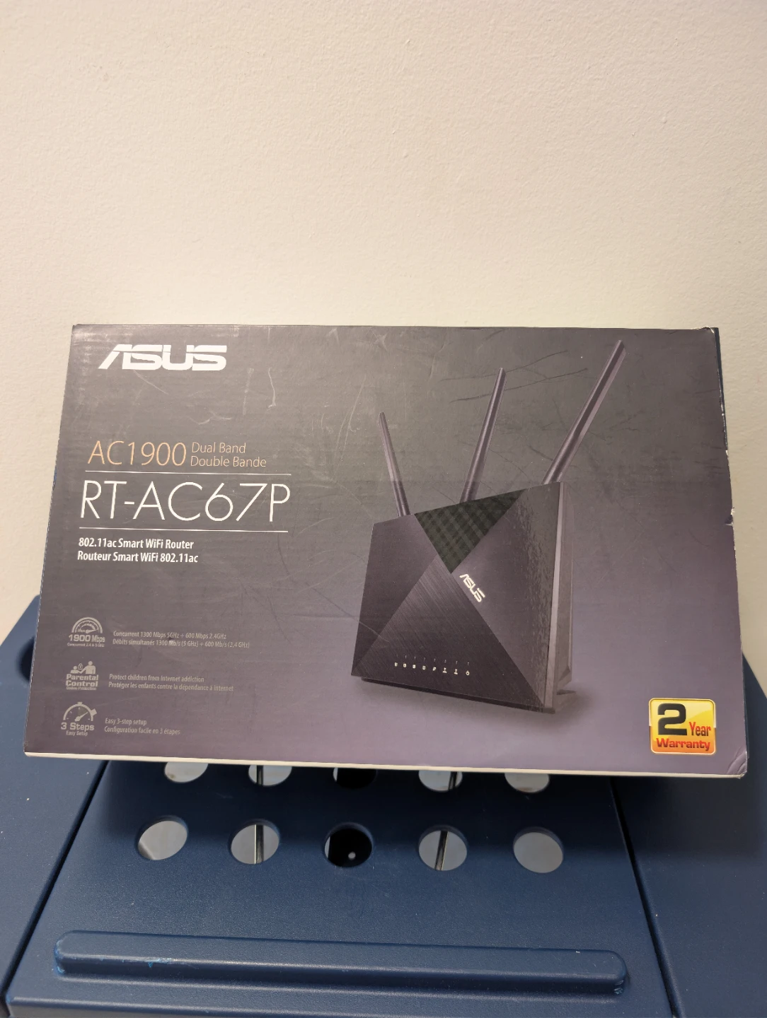 ASUS RT-AC67P AC1900 Dual Band WiFi Router - photo 2