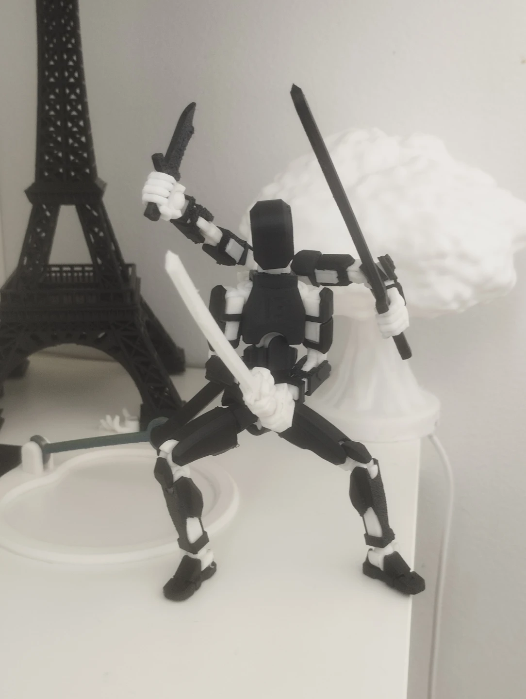 3D Printed Articulated Action Figure dummy 13