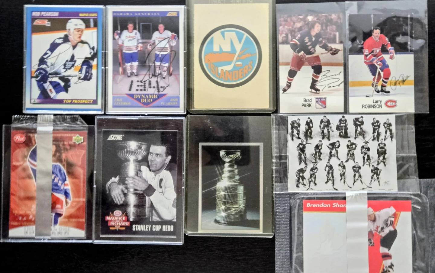 Vintage Hockey Memorabilia & Autograph Lot, Pristine - photo 3