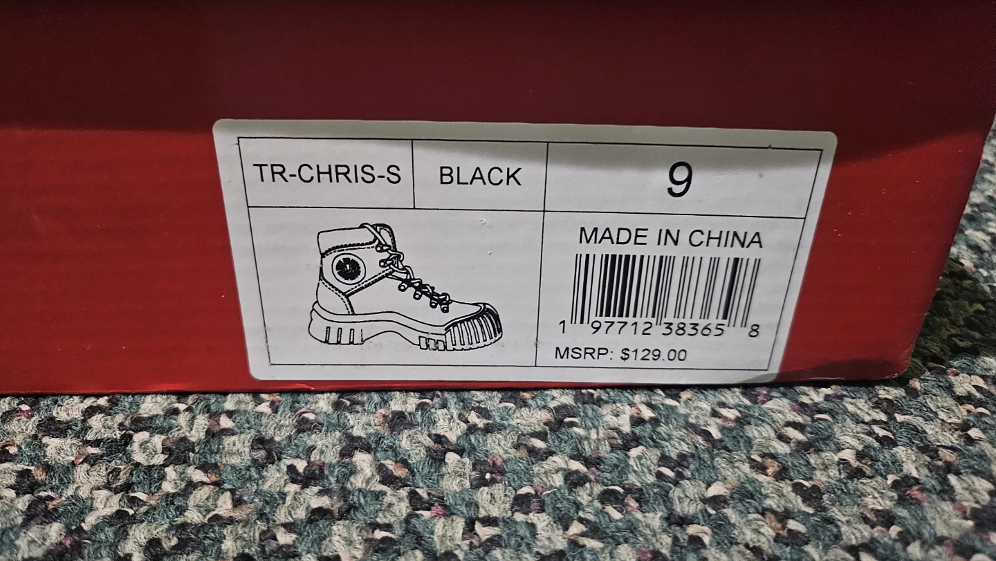 True Religion TR-CHRIS-S Black Boots Size 9 - photo 5