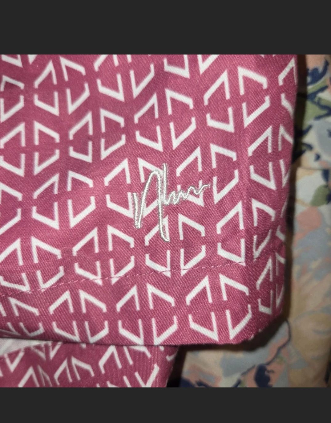 New Look Fuscia Pattern Swimming Shorts in a Men's 4XL - photo 4
