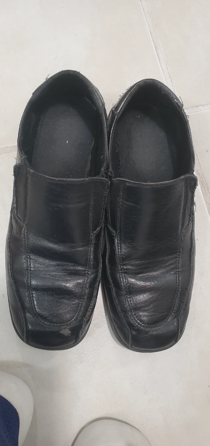 Black Slip-on Dress Shoes - photo 2
