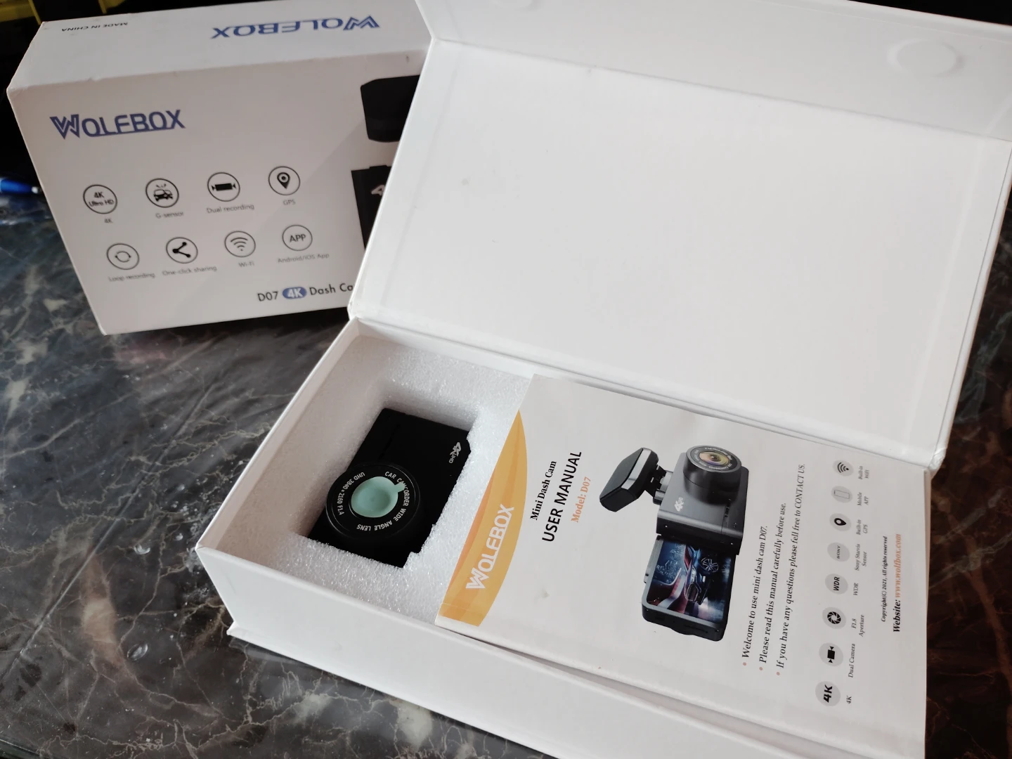 WOLFBOX D07 4K Dash Cam - photo 3