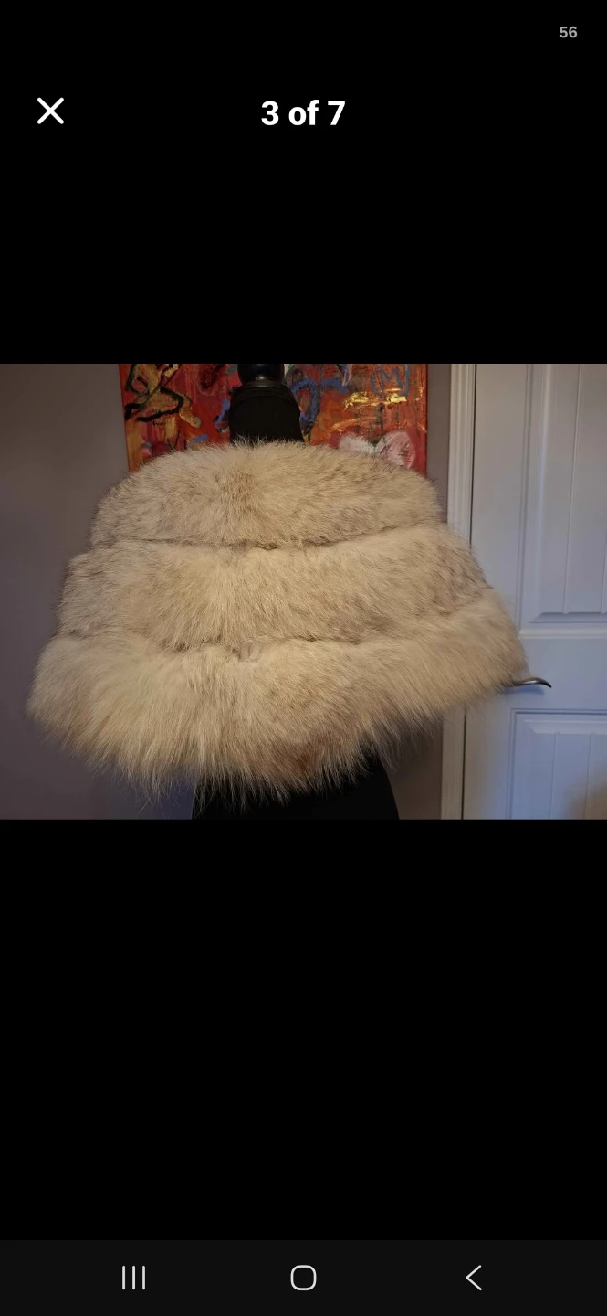Authentic fox Stole - photo 3
