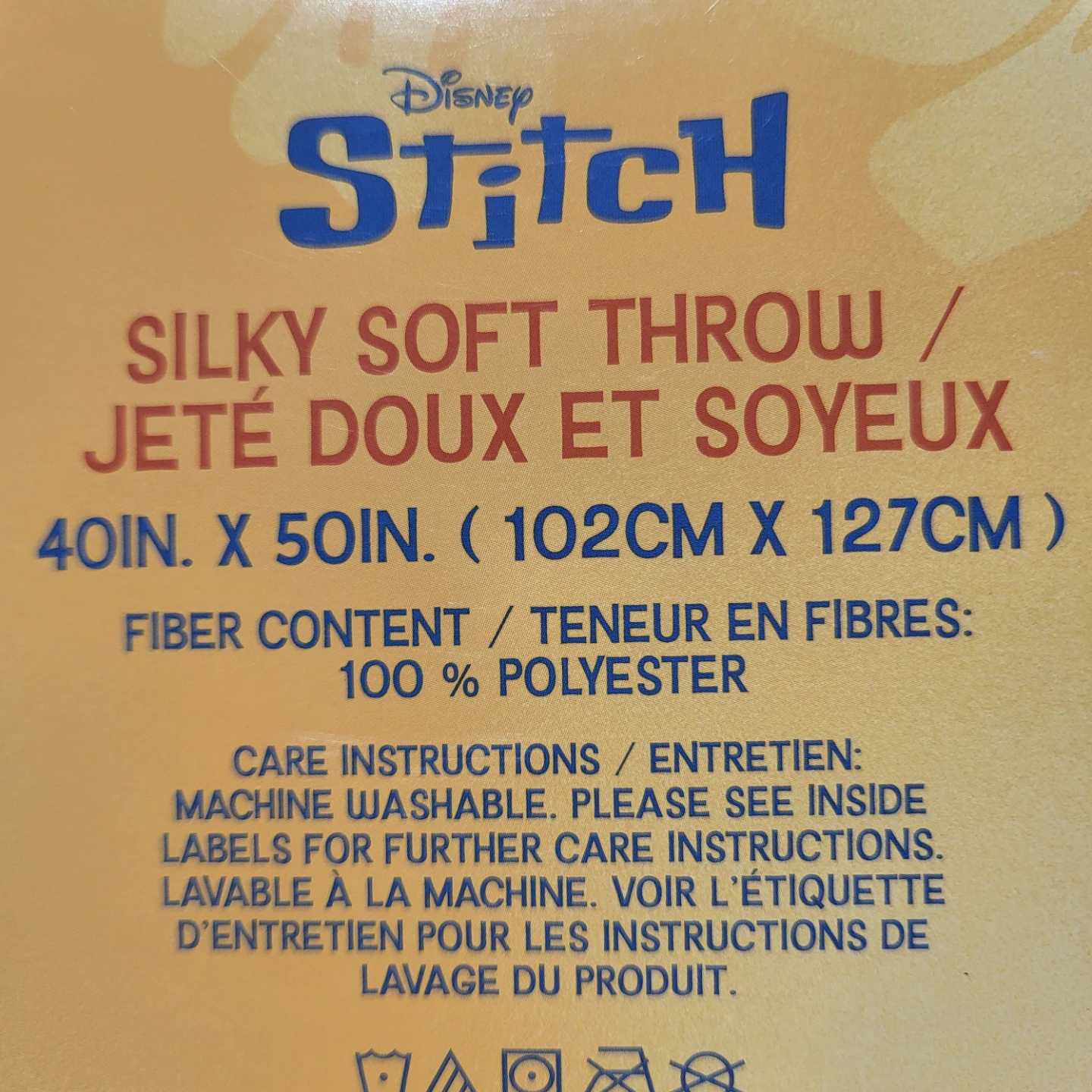 Disney Stitch Soccer Club Silky Soft Throw - photo 4