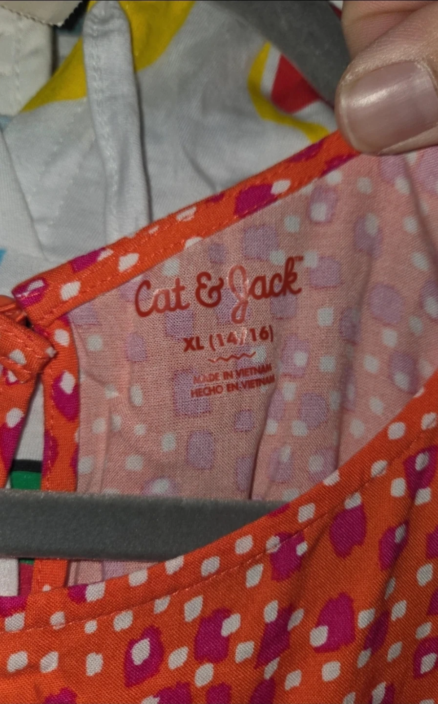 Cat & Jack Low-Waisted Romper W/ Bow in a Girl's XL(14-16) - photo 4