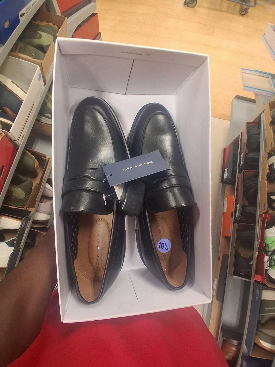 Tommy Hilfiger Men's Loafers Black Size 10.5