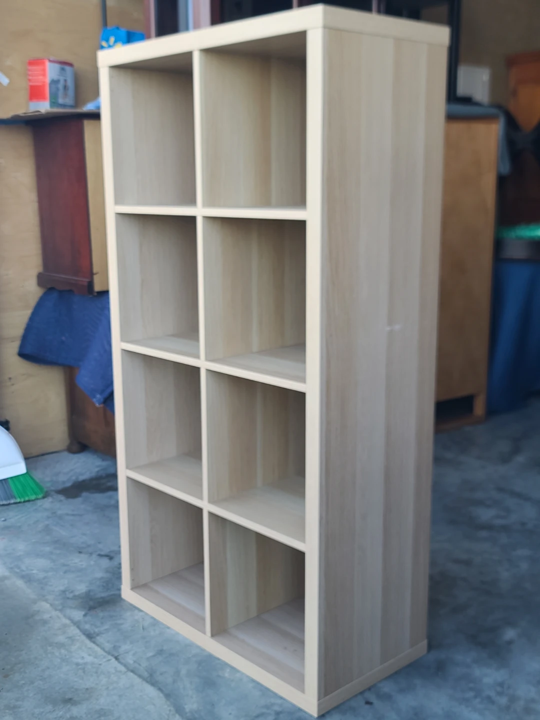 Light Wood 8-Cube Storage Organizer / Bookcase - photo 4