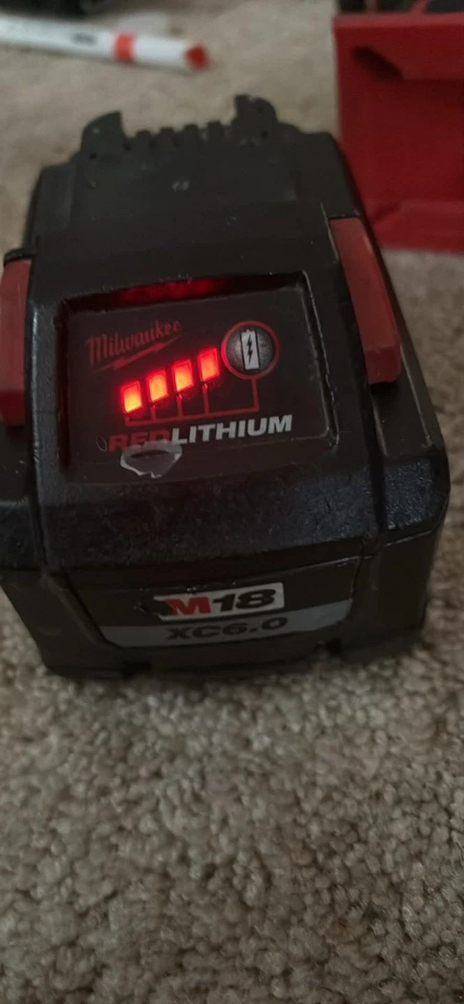 Milwaukee M18 Redlithium High Output XC6.0 Battery - photo 2