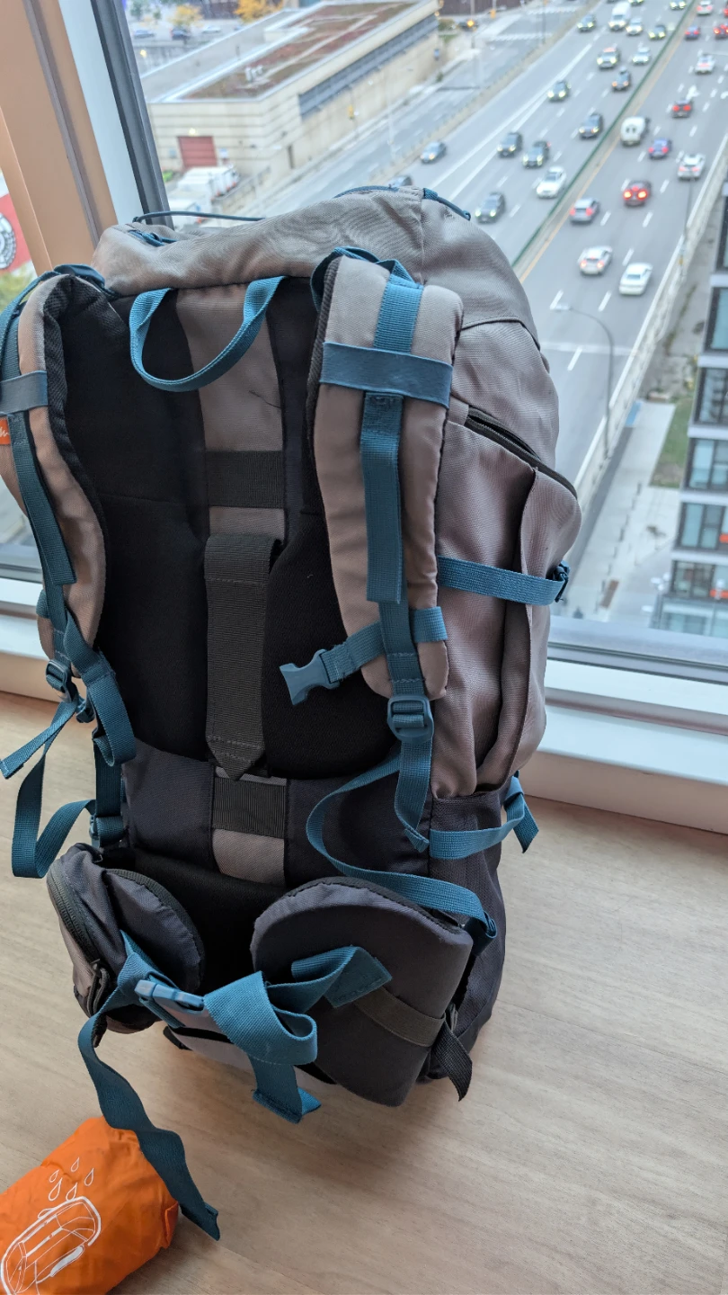 Quechua Hiking Backpack (Rain Cover Included) 50L - photo 5