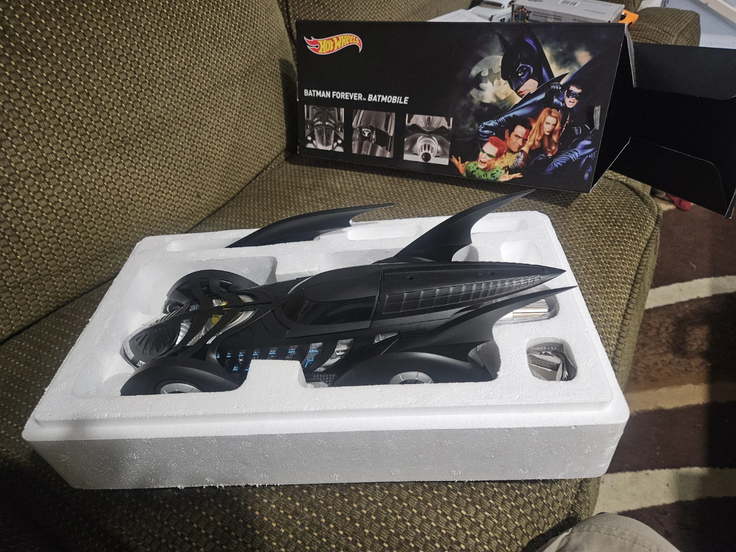 1995 Hot Wheels Batman Forever Batmobile - photo 2