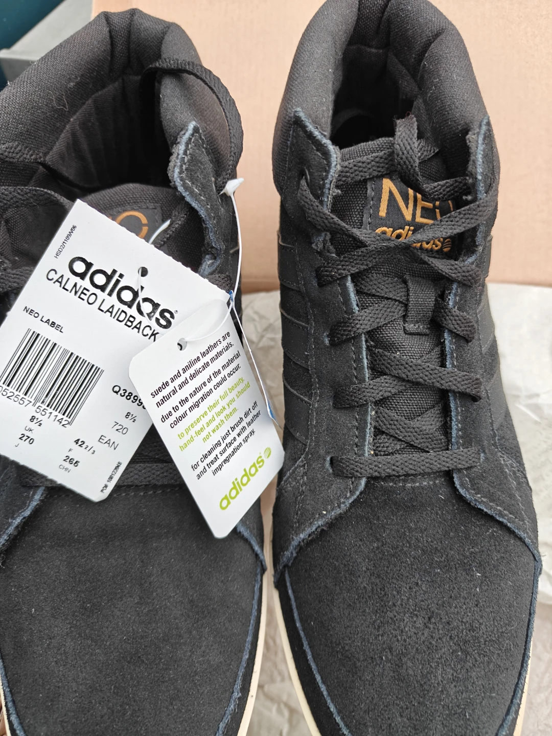 Adidas Neo Calneo Laidback Black Shoes