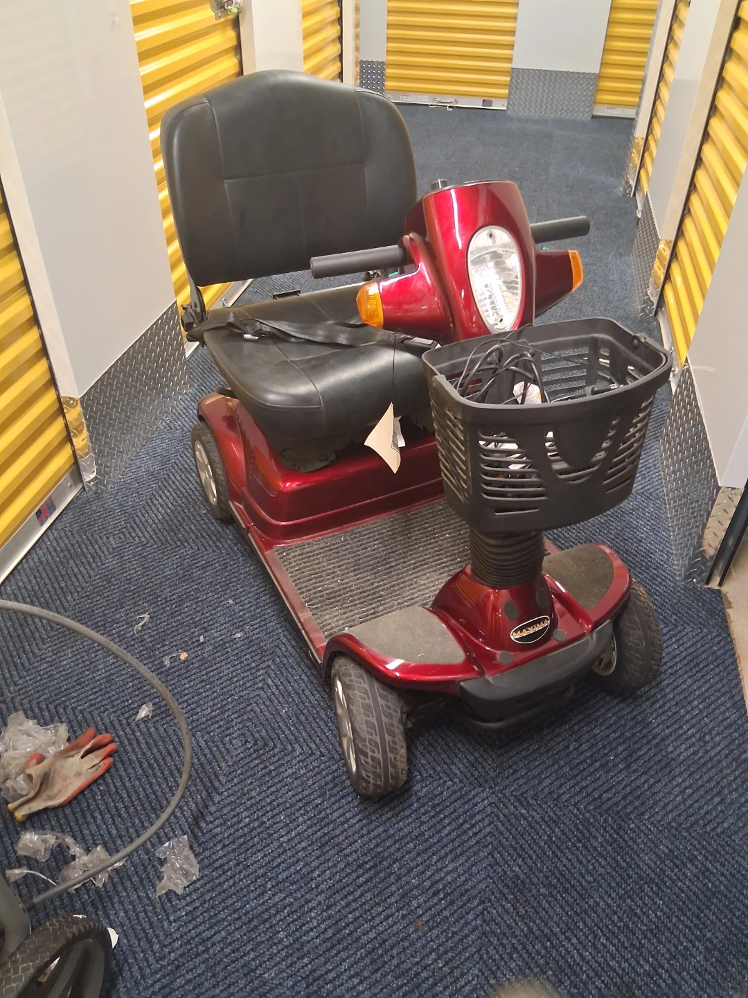 Pride Mobility Maxima 4-Wheel Scooter Red - photo 5