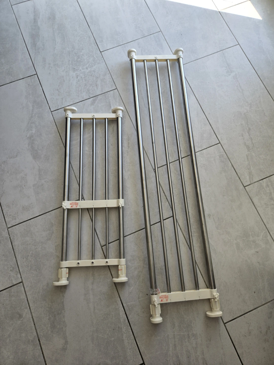 Adjustable Tension Shelves