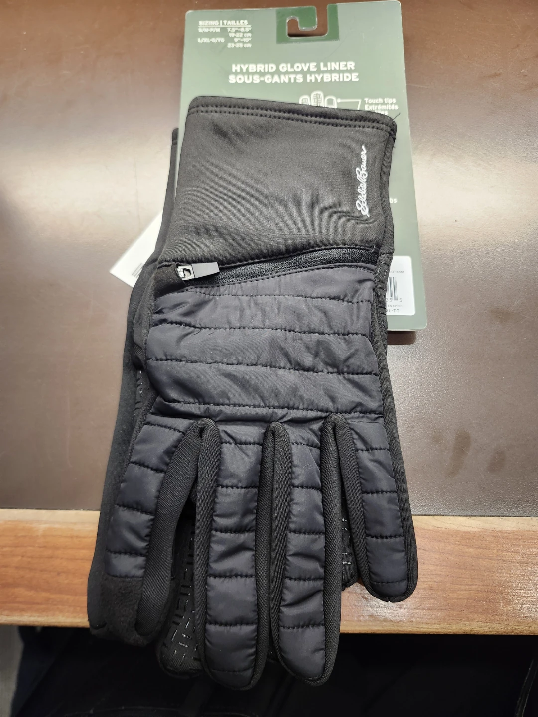 Eddie Bauer Hybrid Glove Liners