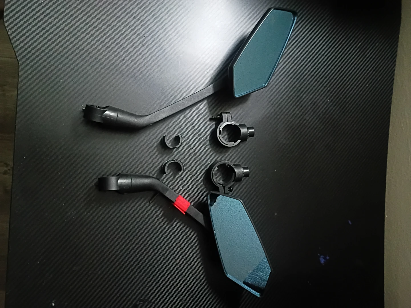 Set of Two Adjustable Bicycle Mirrors