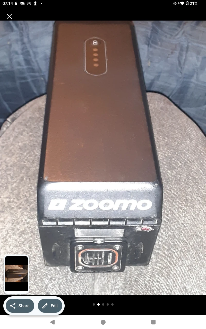 Zoomo Joycube E-Bike Battery - photo 5