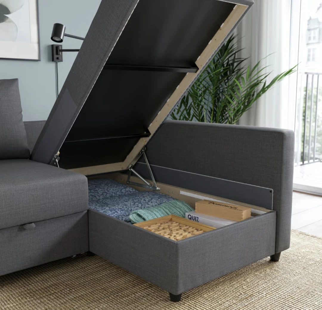 IKEA FRIHETEN Corner Sofa-bed with Storage - photo 2