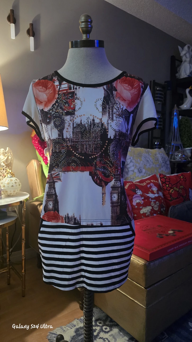 Assorted Graphic Pattern T-Shirts - photo 5