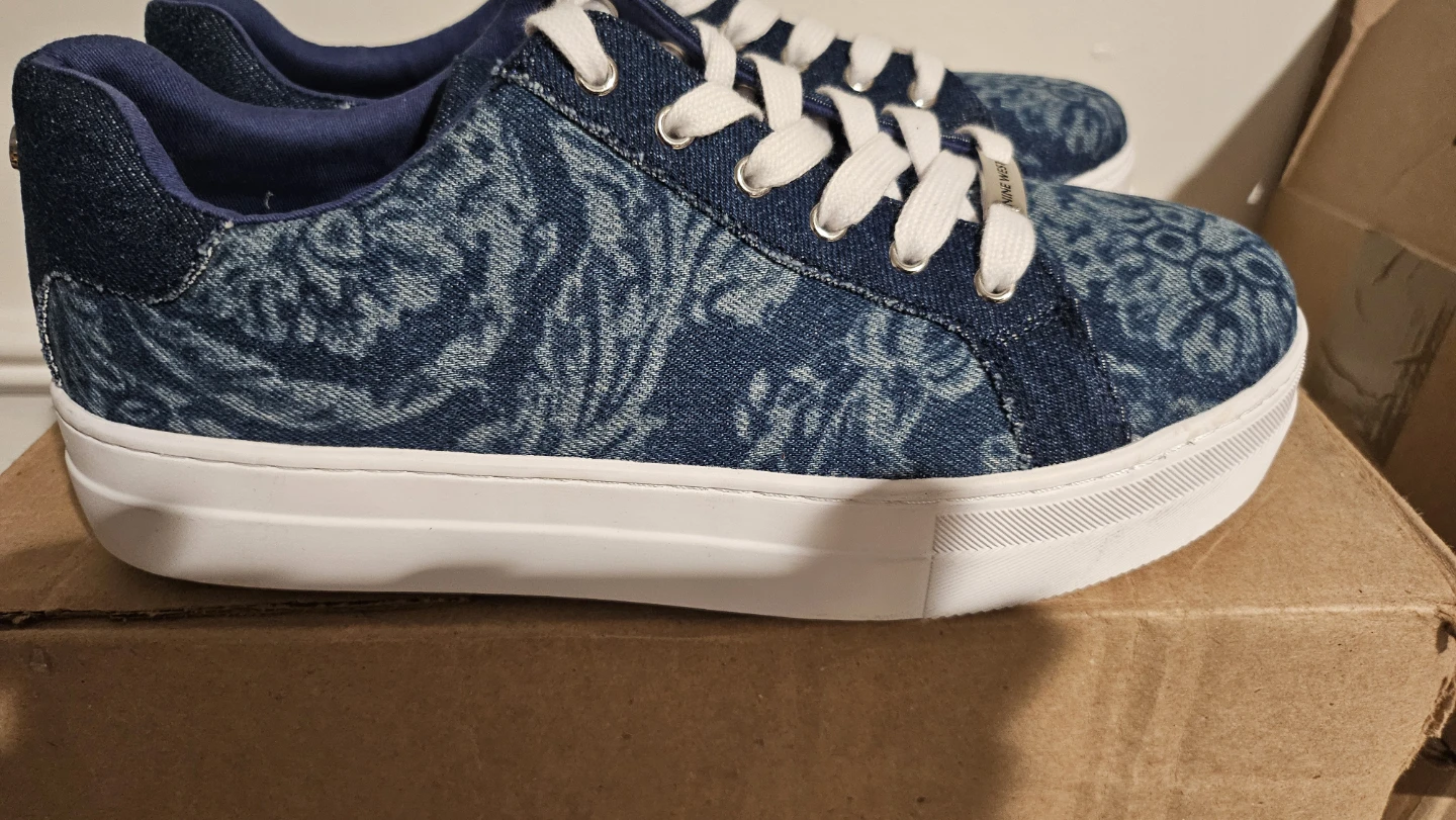 Nine West Denim Pattern Sneakers - photo 3