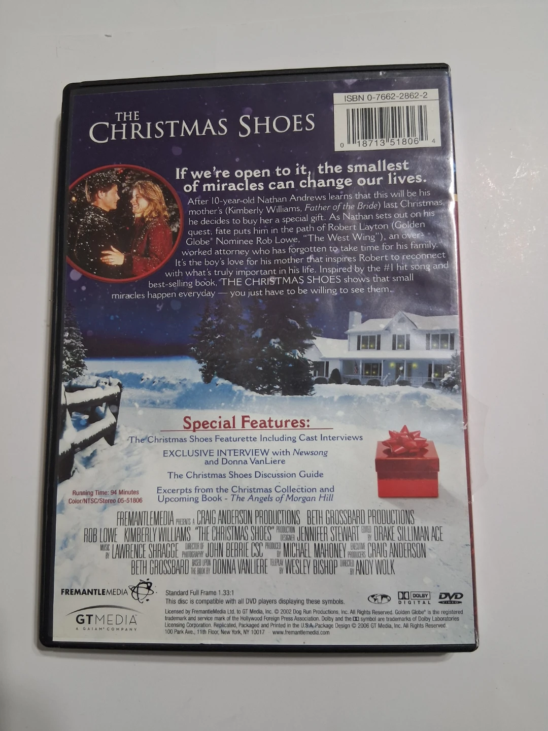 The Christmas Shoes DVD - photo 2