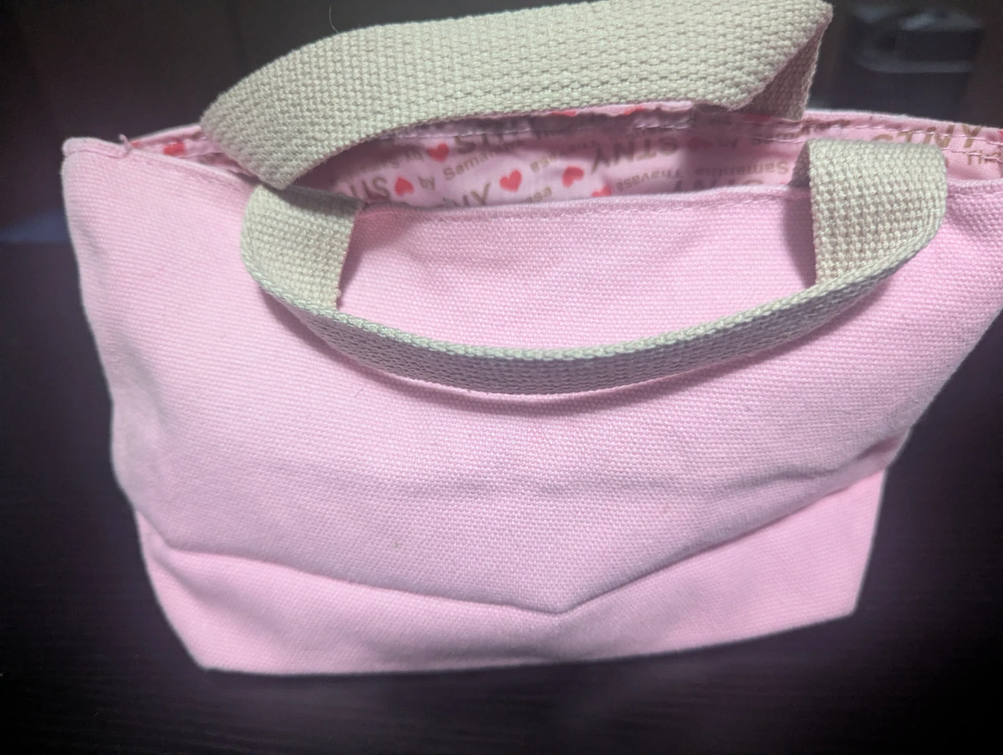 STNY by Samantha Thavasa Pink Mini Tote – Bear Print - photo 3