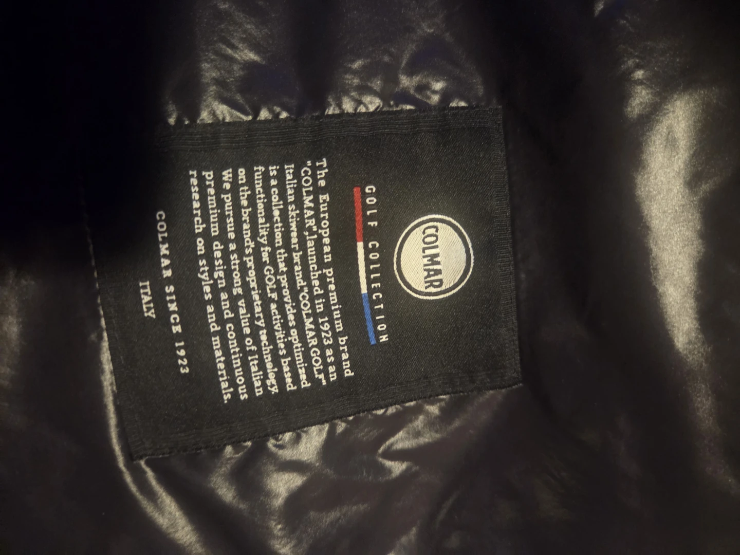 Colmar Golf Collection Down Jacket Size 105 - photo 3