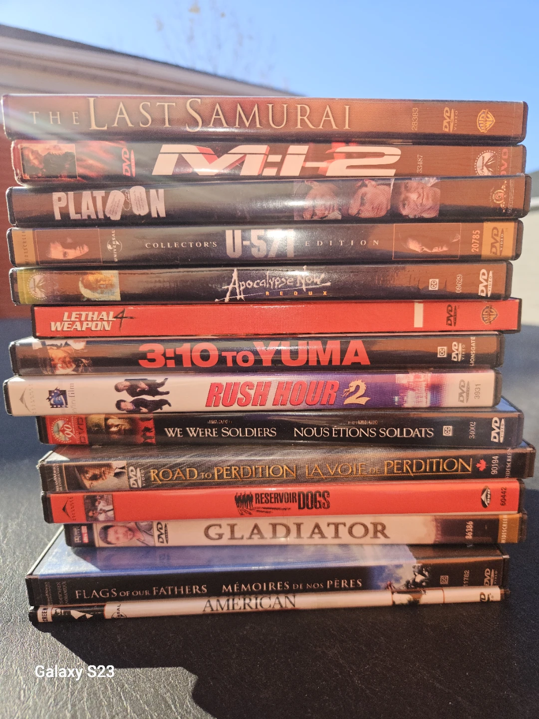 Collection of 13 Action and Drama DVDs