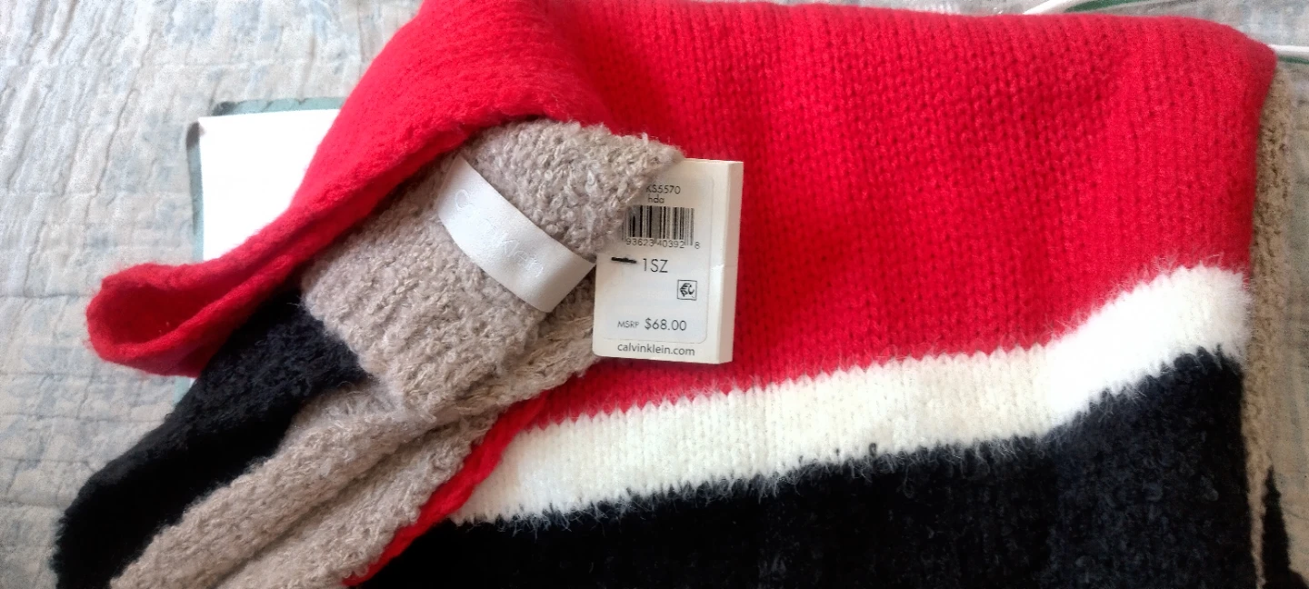 Calvin Klein Colorblock Scarf - photo 3