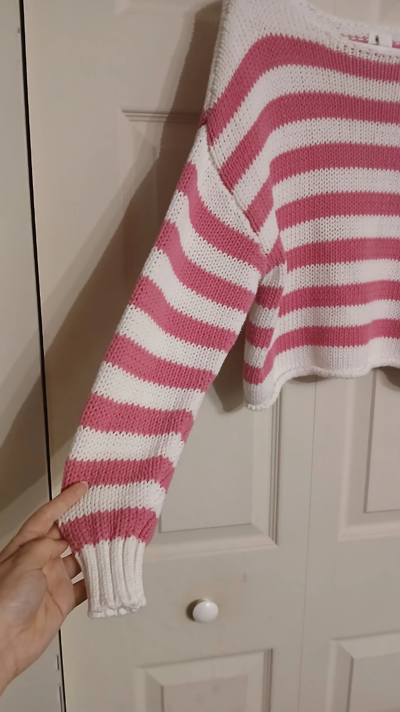 Aerie striped knit long sleeve size extra small XS - photo 5