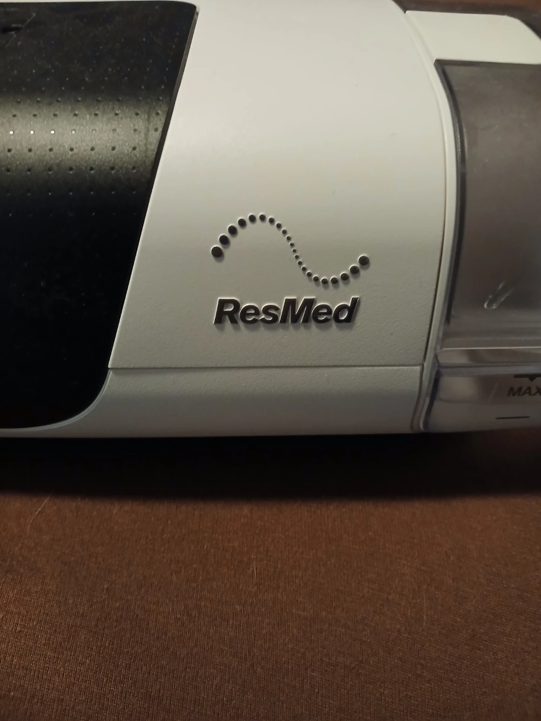ResMed CPAP machine with tubing comes with case