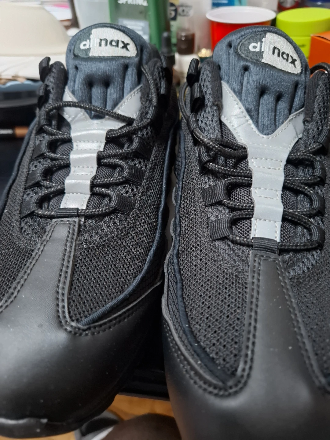 Nike Air Max 95 Black and Silver