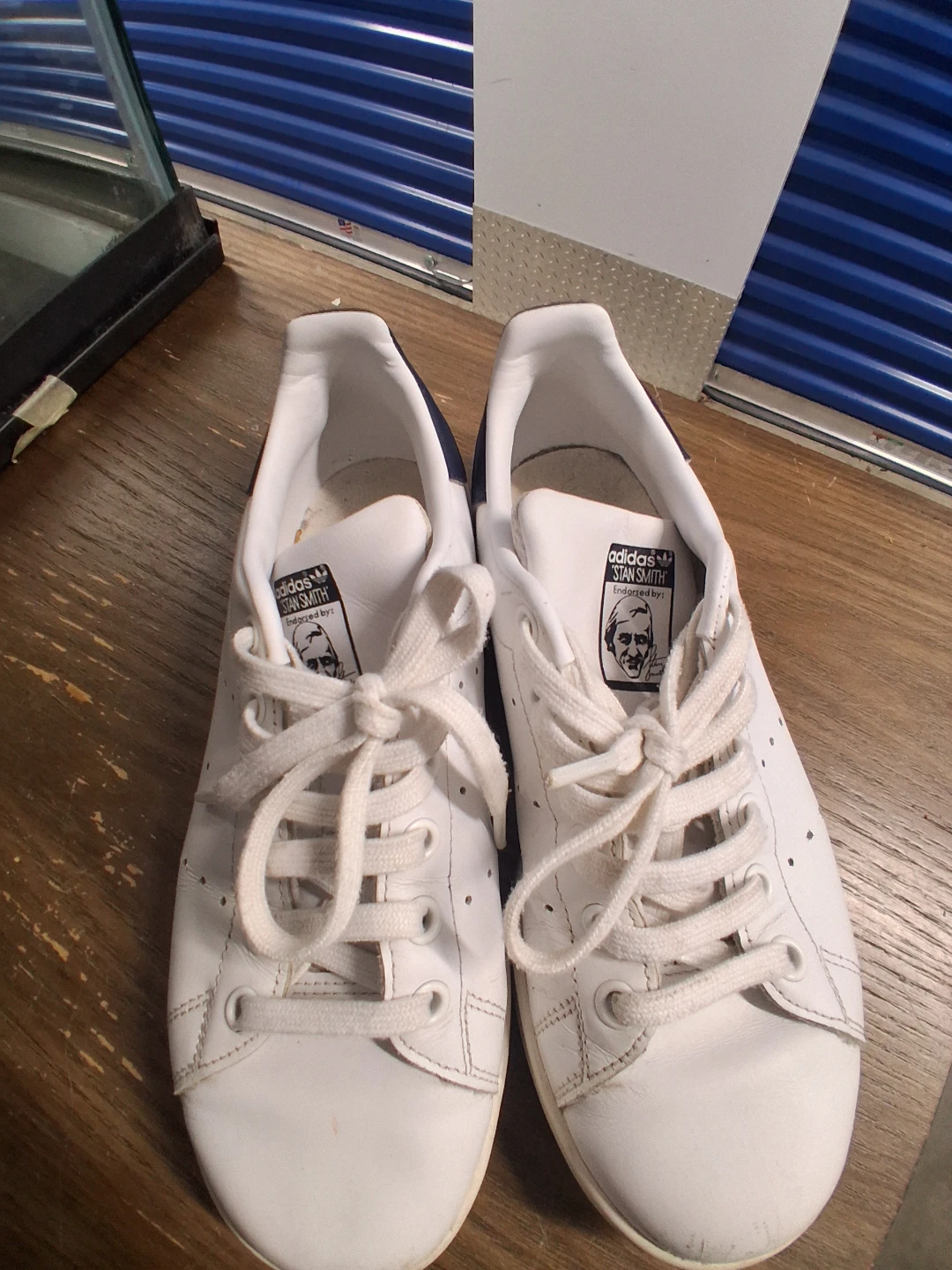 Adidas Stan Smith White Sneakers Size 6