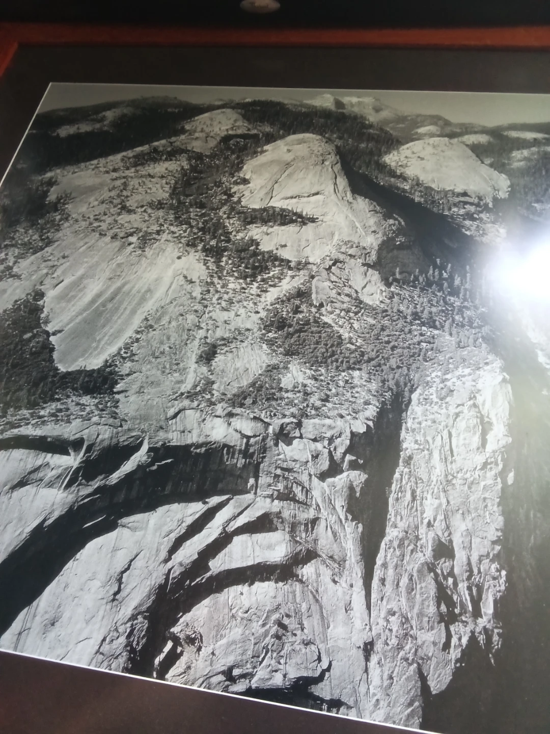 North Dome from Glacier Point (1937) by Ansel Adams - photo 3