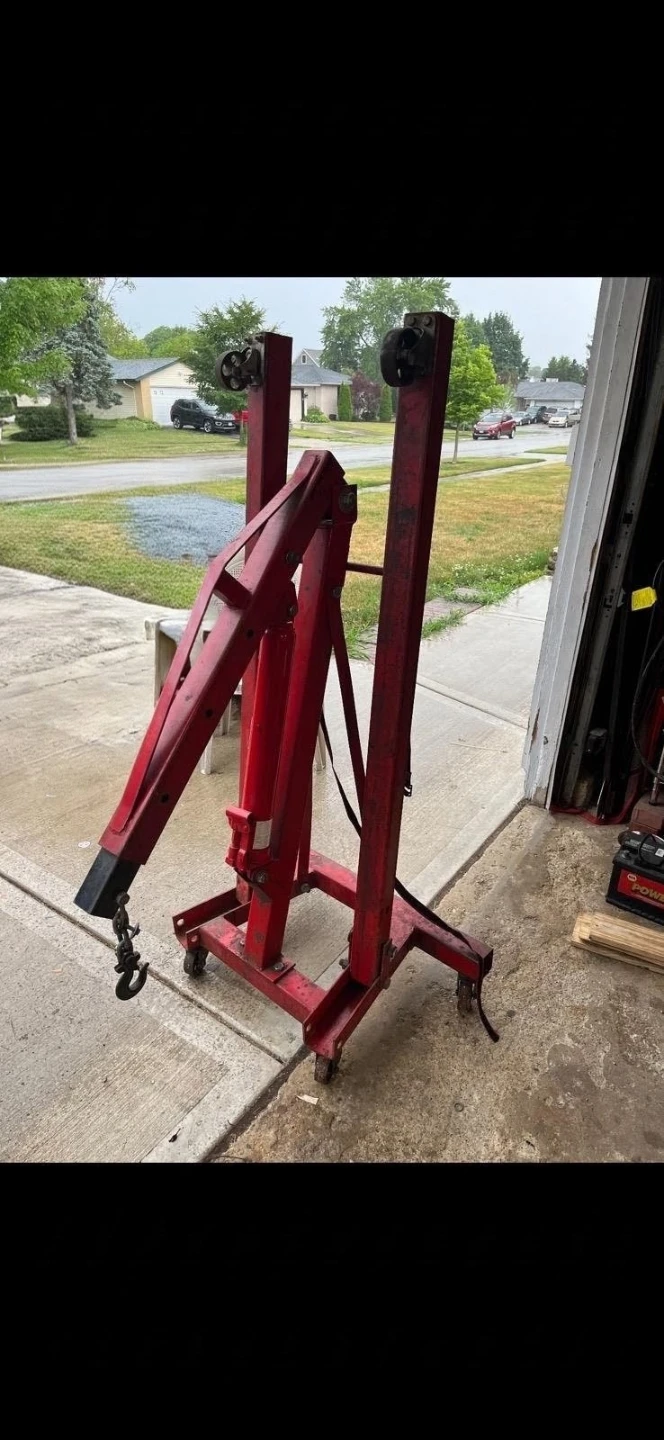 2 ton Folding Hydraulic Engine Hoist  HD Hydraulic 3 ton Jack