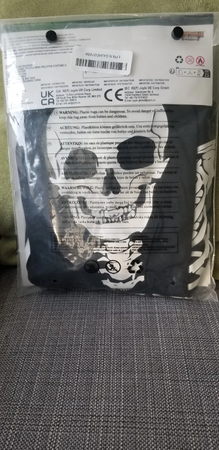 Spooktacular Creations Skeleton Costume Size S - photo 2